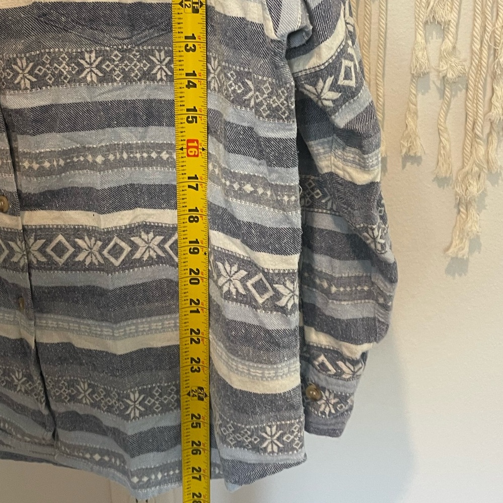 Vintage High Sierra Coachella Hipster Threads Long Sleeve Shirt Sz L UNISEX - Picture 6 of 6